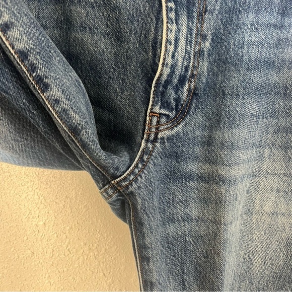 TRIARCHY High Rise Slim Fit Straight Leg Jeans - Picture 8 of 12